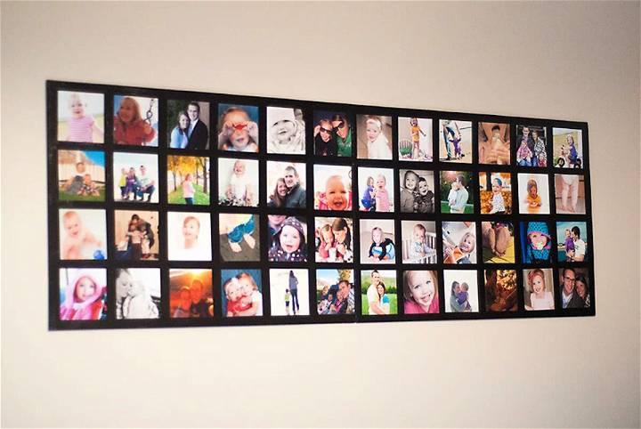 Easy DIY Photo Collage on a Budget