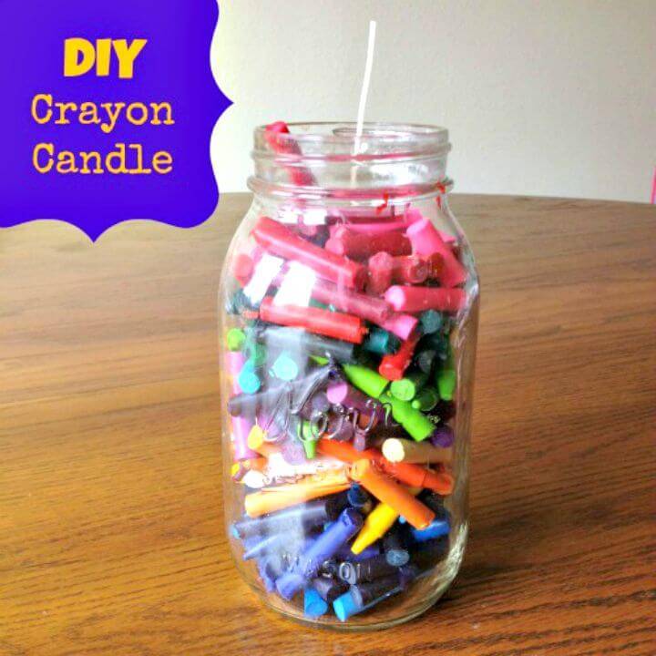 Easy To Make Crayon Candle