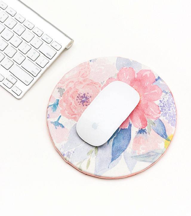 Floral Mouse Pad Tutorial