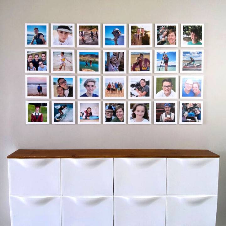 How to Make a Gallery Wall Photo Collage
