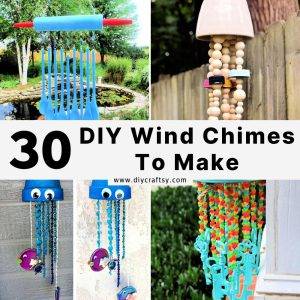 30 Homemade DIY Wind Chimes to Make Your Own