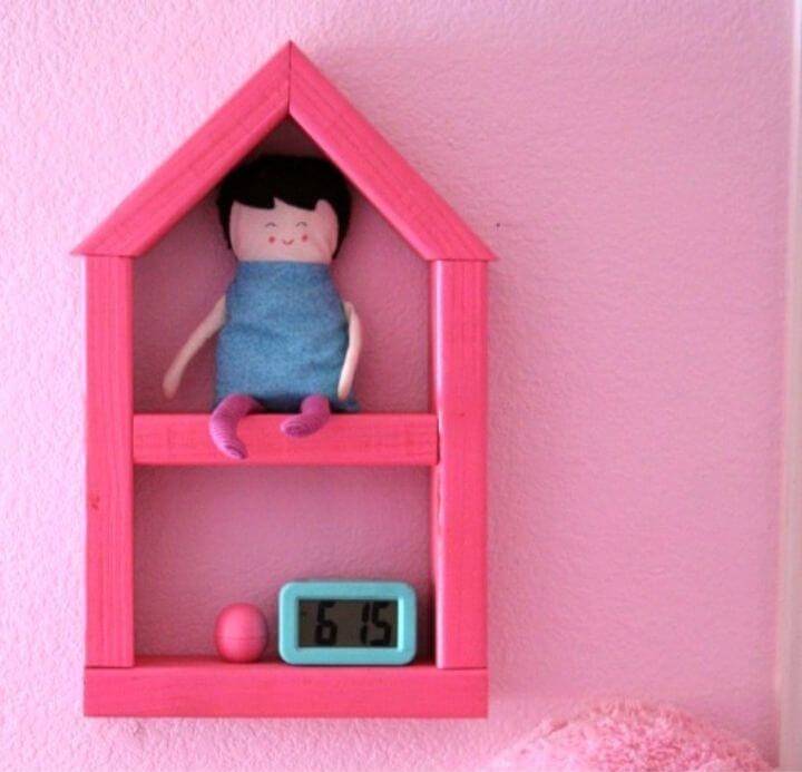How to Build One Board a Doll House Shelf