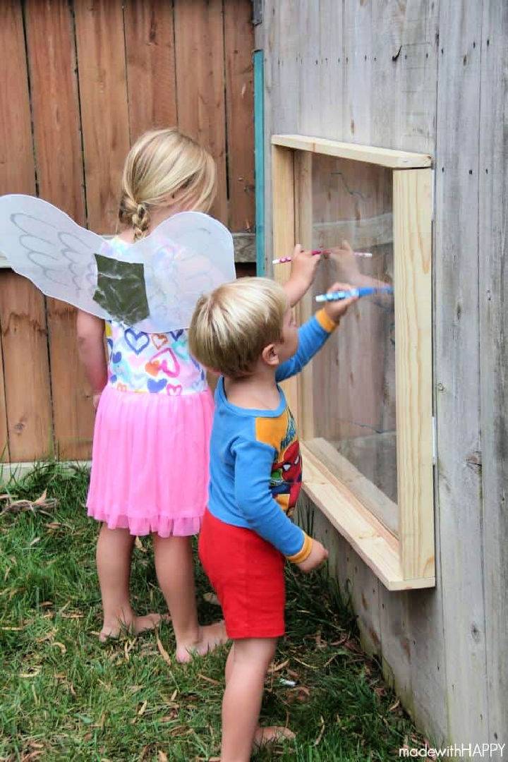 How to Make Outdoor Easel