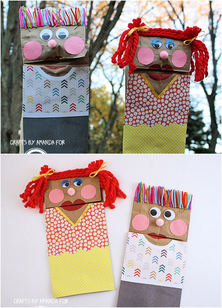 3 Ways to Make a Paper Bag Puppet - wikiHow