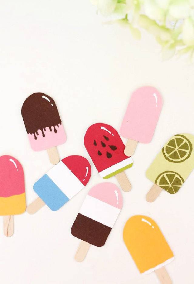 How to Make Paper Popsicles