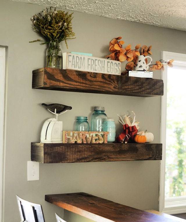 How to Make Your Own Floating Shelves
