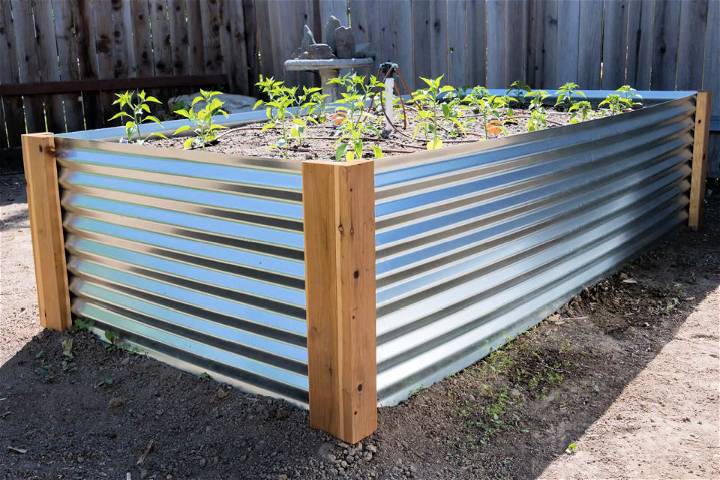 How to Make a Metal Raised Garden Bed