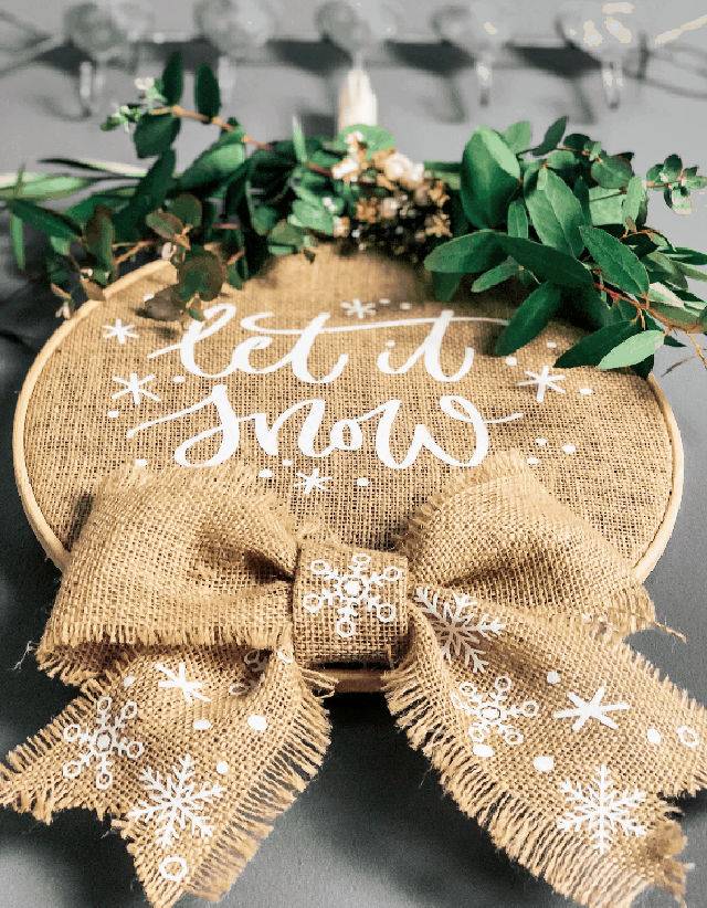 How to Make an Easy Burlap Bow