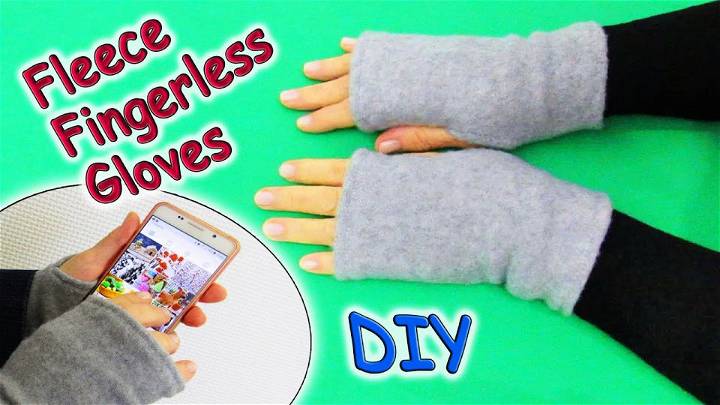 How to Sew Fingerless Mittens