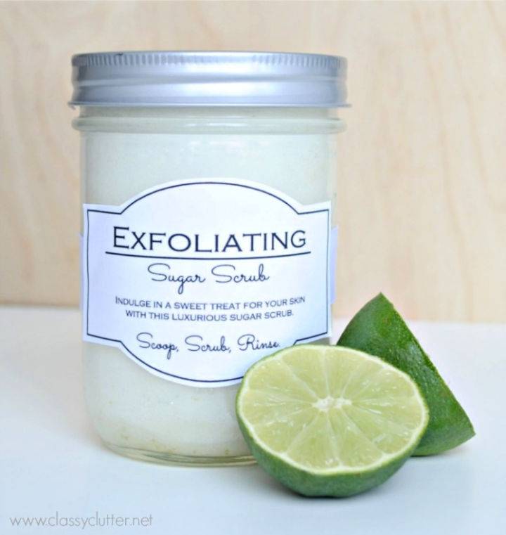 Lemon Lime Sugar Scrub Recipe