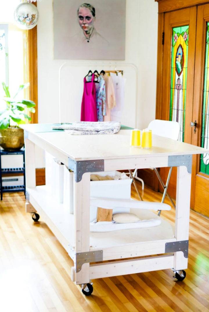 DIY Sewing and Cutting Table