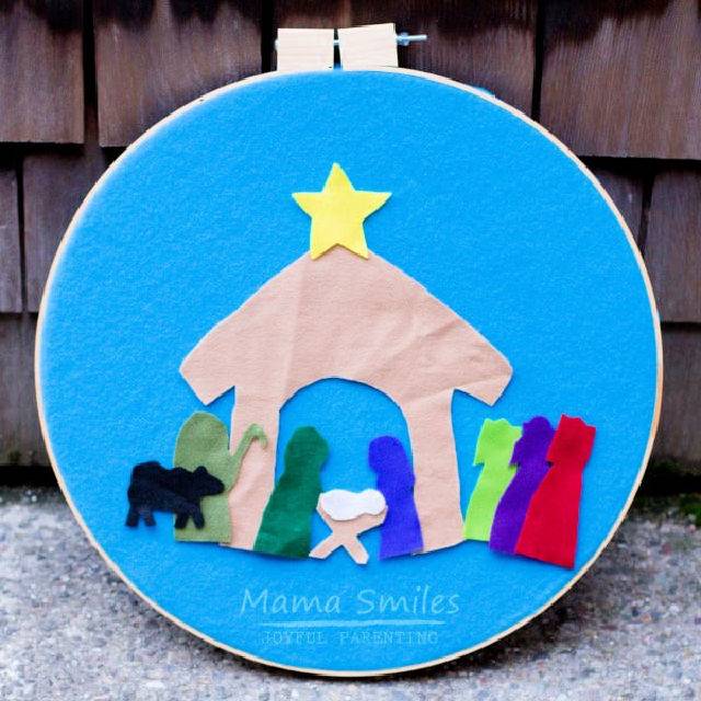 Nativity Story Felt Board Design