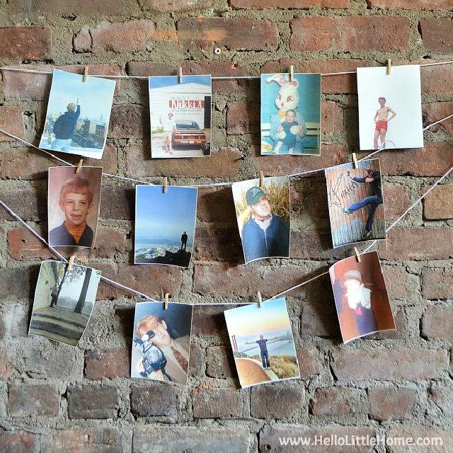 DIY Photo Banner - Step by Step Instructions