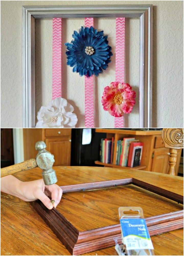 Easy DIY Bow Holder - Little Red Window