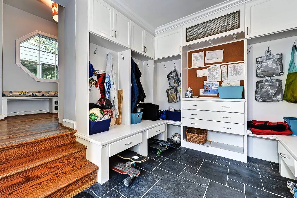 Turn your garage into a mudroom