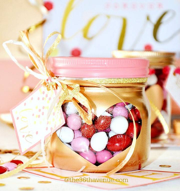 Valentines Day Gift – Heart Jars