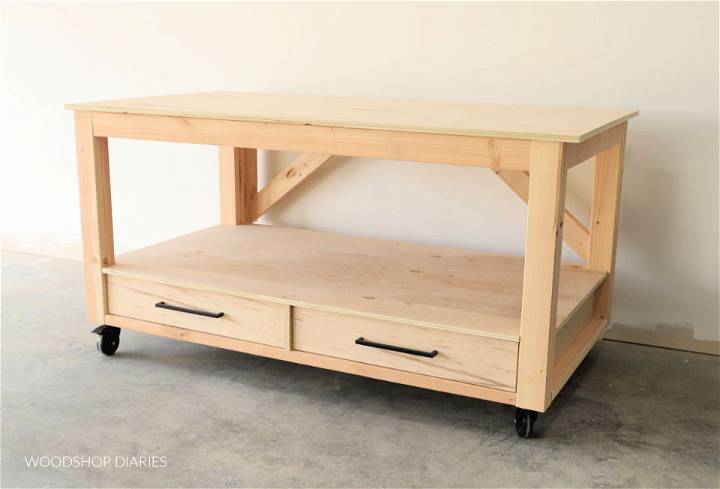 How to Make a Workbench With Drawers
