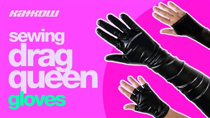 Drag Queen Gloves Sewing Pattern