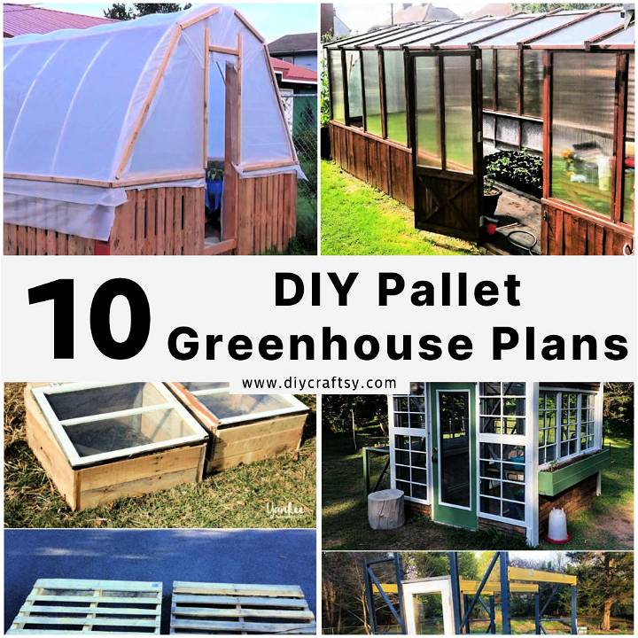 pallet greenhouse plans