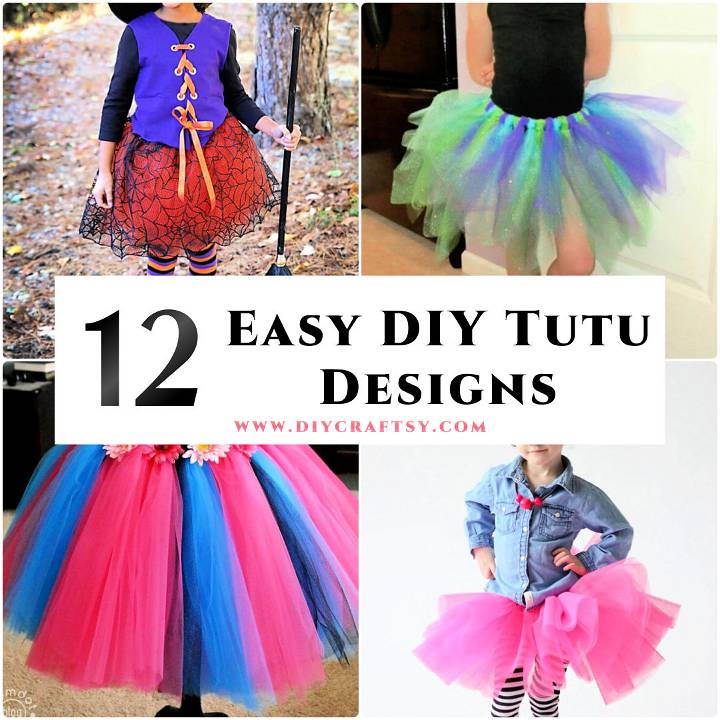 12 Easy DIY Tutu Skirt Ideas to Make Your Own Tutus