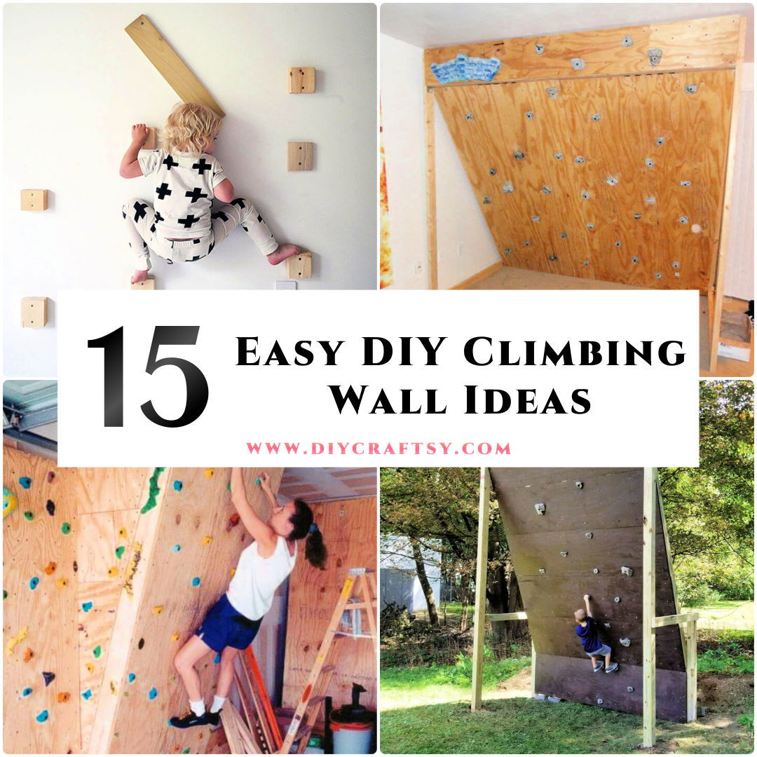 How to Build a Climbing Wall 25 DIY Climbing Wall Plans