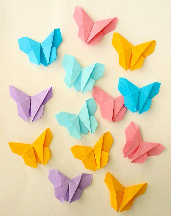 Easy DIY 2 Minutes Origami Butterfly