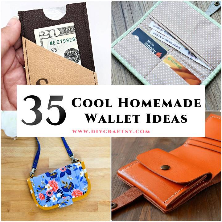 35 Cool DIY Wallet Ideas