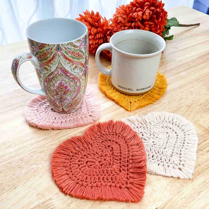 Beautiful Crochet Boho Coaster Pattern