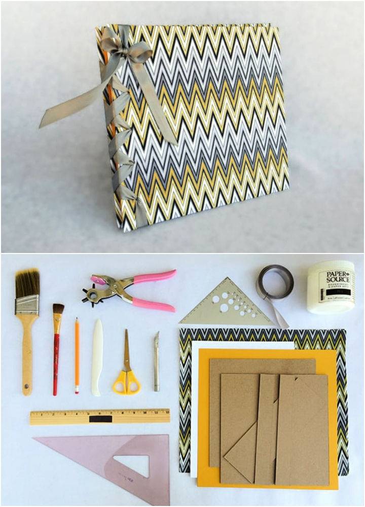 Bind a Scrapbook With Removable Pages