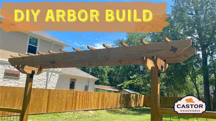 How to Make an Arbor for Your Fence Gate