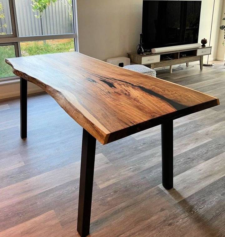 How to Build a Live Edge Dining Table