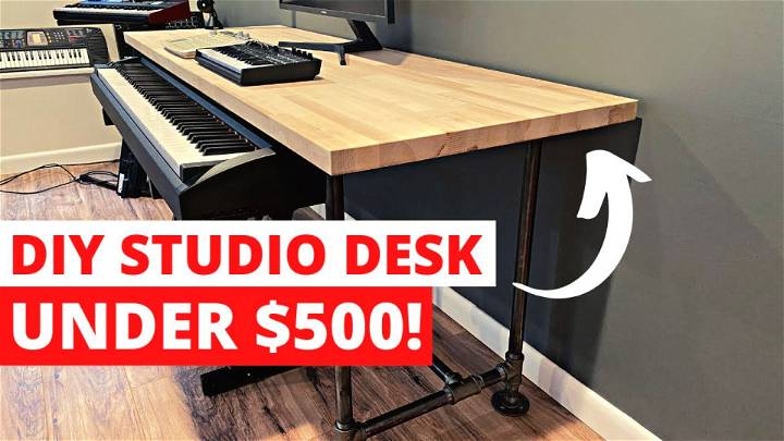 Building a Music Studio Desk Under $500