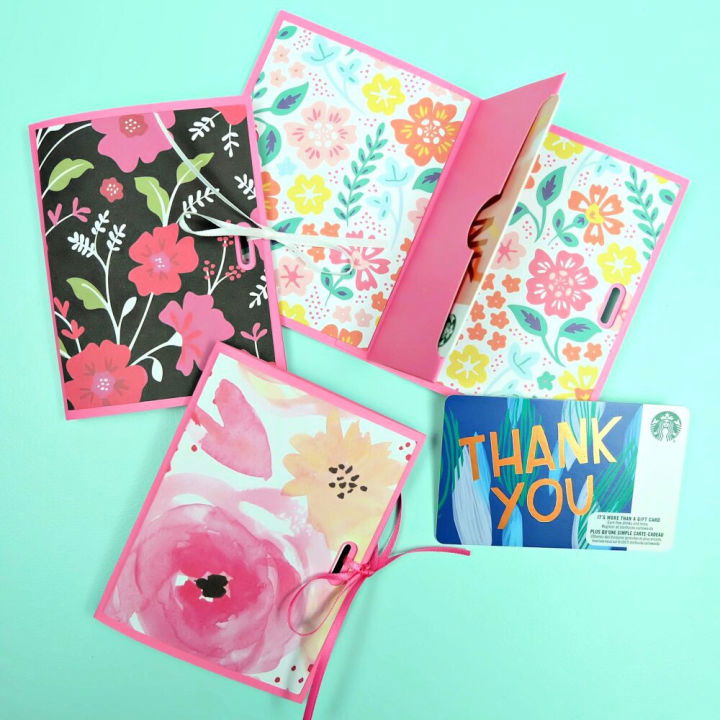 Creative Gift Card Holder With Cricut