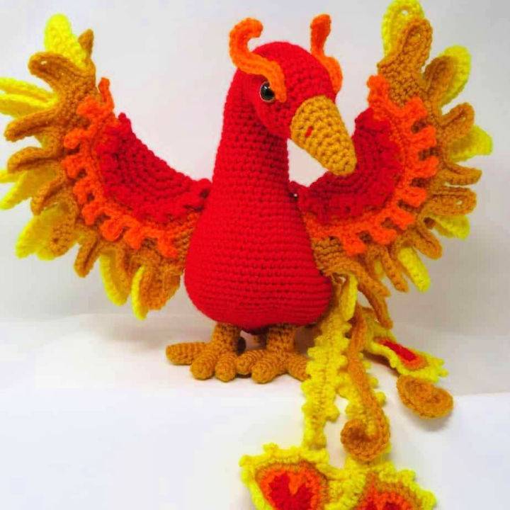 Crochet Ember the Phoenix Pattern