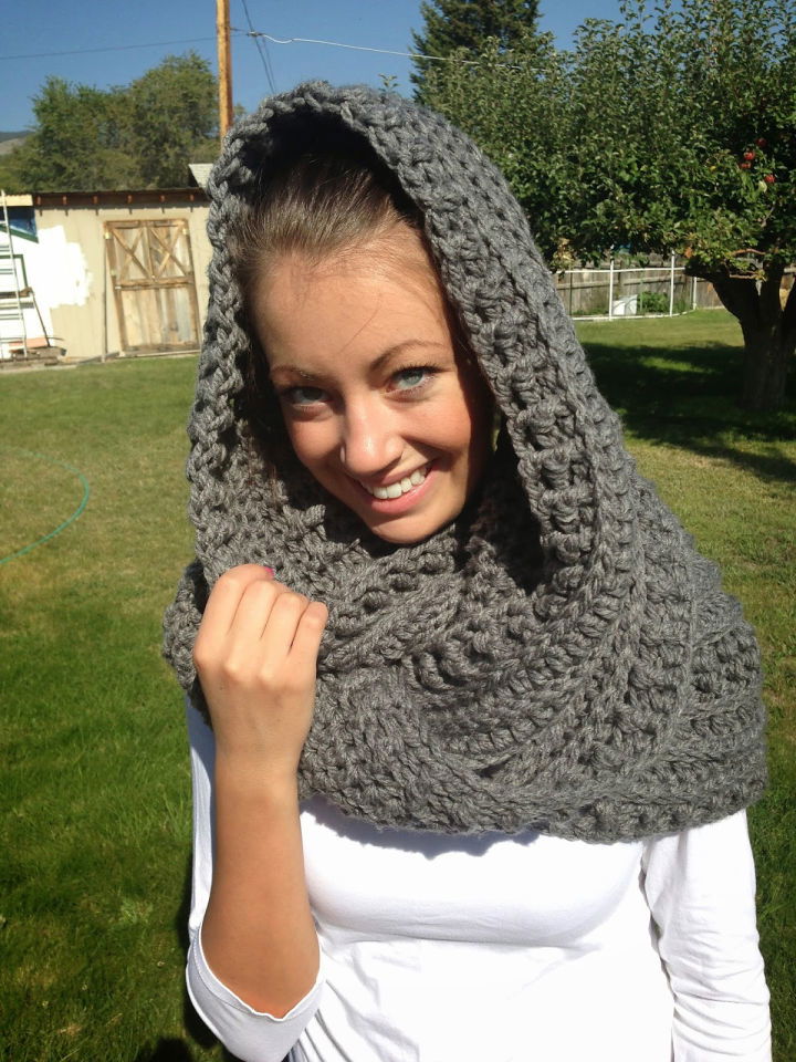 Crochet Katniss Cowl Free Pattern