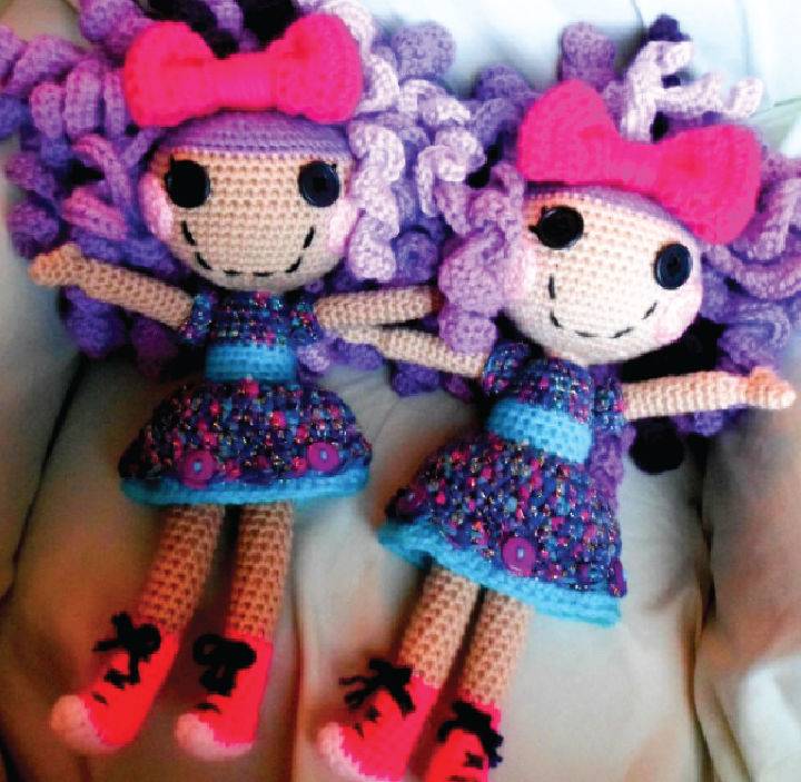 Crochet Lalaloopsy Inspired Doll Amigurumi Pattern