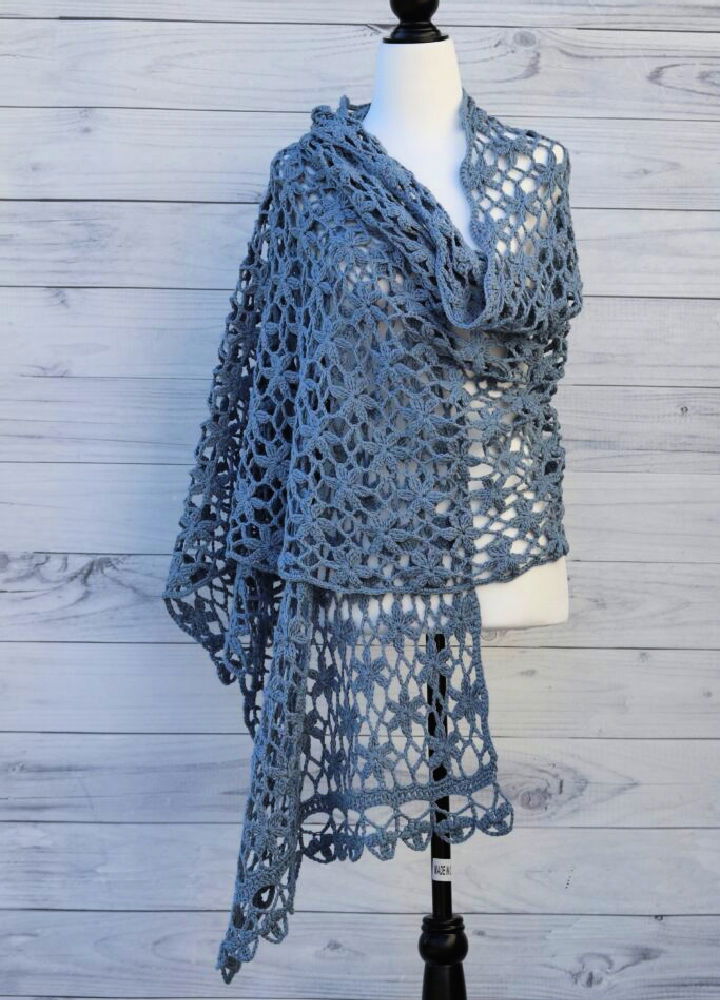 Mediterranean Lace Shawl