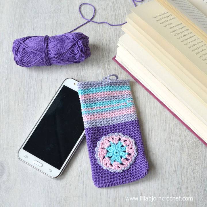 Crochet Secret Pearl Phone Case Pattern