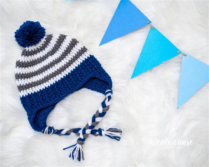 Free Crochet Spirit Earflap Hat Pattern