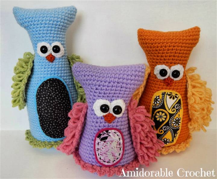 Free Crochet Stuffed Owl Pattern