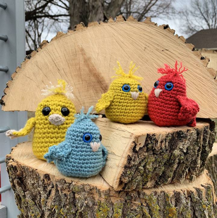 How to Crochet Woodland Bird Amigurumi