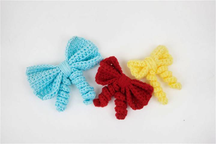 Crochet Your Own Curly Bow
