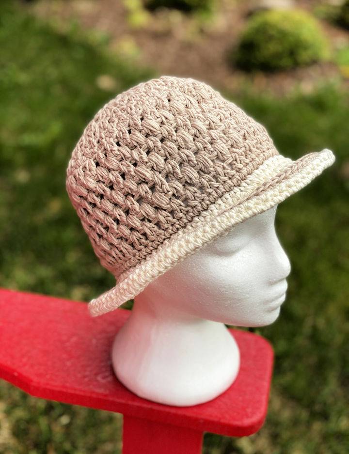 Crocheted Cotton Sun Hat Pattern