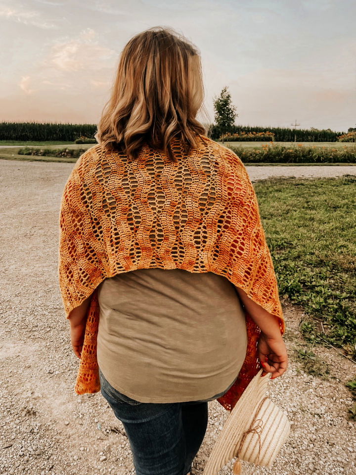 Crocheted Wichita Shawl Pattern