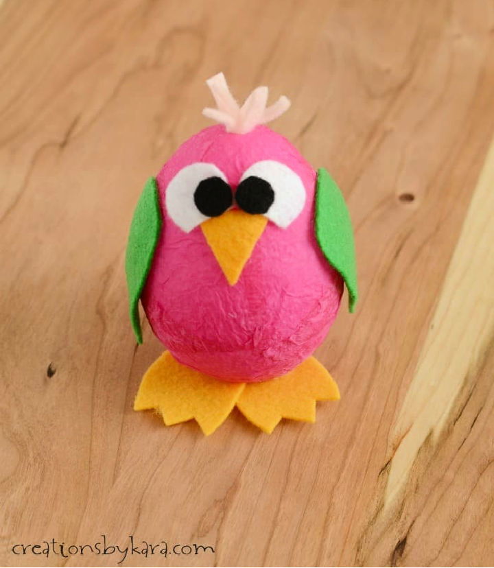 Cute Baby Bird Craft for Kids