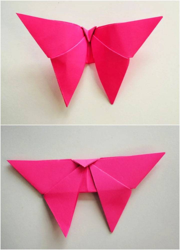 Cute Origami Butterfly in 3 Minutes