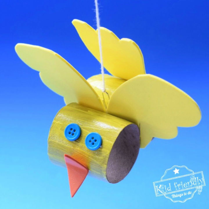 Cute Toilet Paper Tube Bird Craft