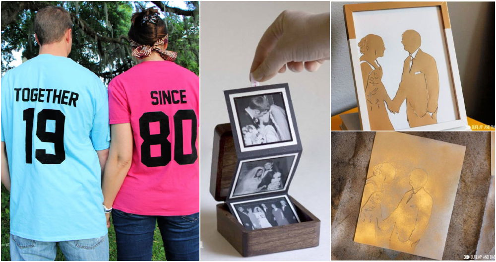 DIY Anniversary Gifts for Him or Her