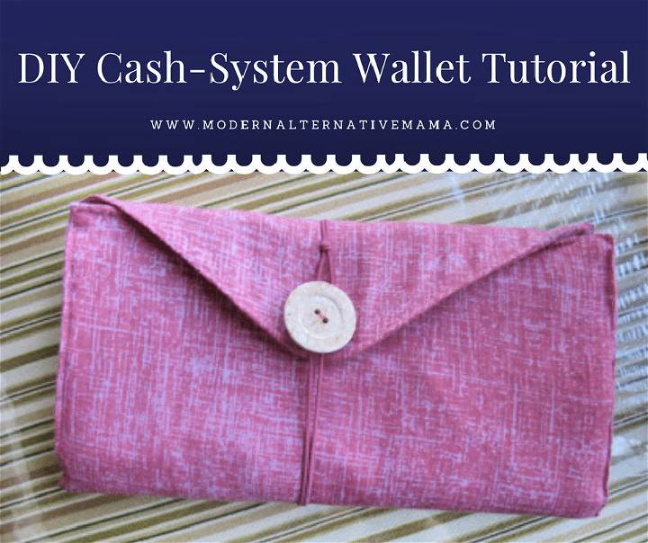 DIY Cash System Wallet