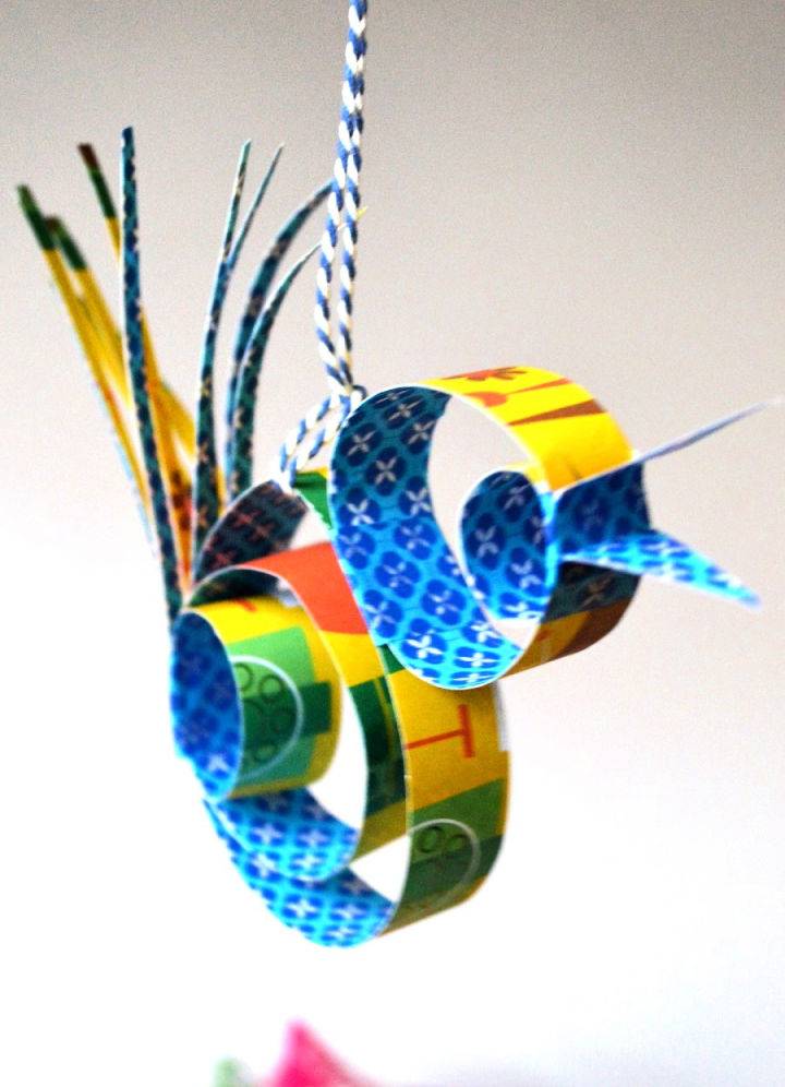 DIY Curled Paper Birds